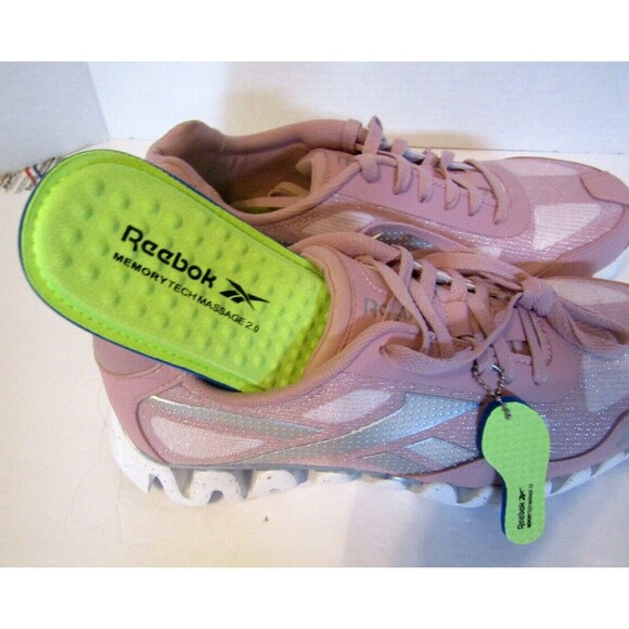 Reebok Work Zig Pulse Pink Sneakers Athletic Work Shoes EH Comp Toe Size 12M NIB - Picture 8 of 11